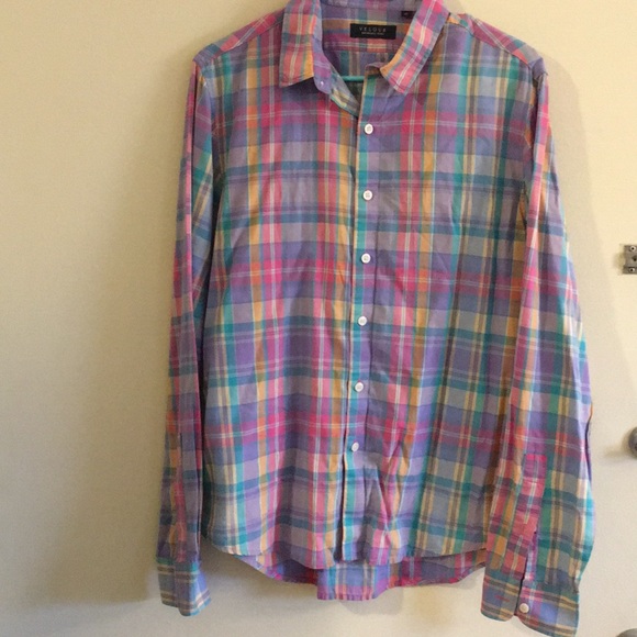 Other - Velour Men’s button up shirt